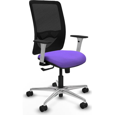 Chaise de bureau piqueras y crespo Zulema blanc soutien lombaire (1/2)