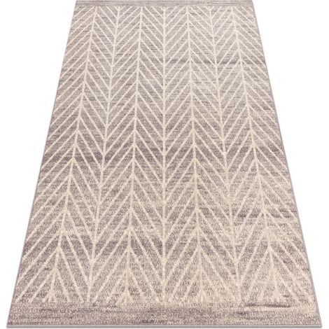 Teppichwolle ANGEL 1188 / 52033 Fischgrät beige / grau beige 120x170 cm