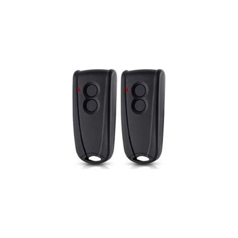 Télécommande Portail Garage pour EcoStar RSC2-433 RSE2-433 RSZ1-433, Compatible avec Hormann Ecostar Liftronic/TUBAUTO EuroPro 500/700/800 Portronic D2500/D5000/S4000, 2 Pièces (1/4)