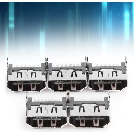 5 Pièces Connecteur Port HDMI de Remplacement pour Console PS4, Compatible avec Sony PlayStation 4 (1/5)