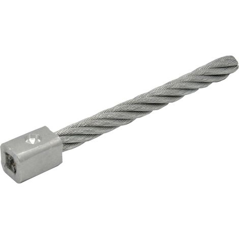Lot de 8 brins de remplacement métal pour ECHO - LIMPAR. Longueur totale 200 mm, Ø brin 14 mm. Tête carrée 21,6mm. (8 brins par