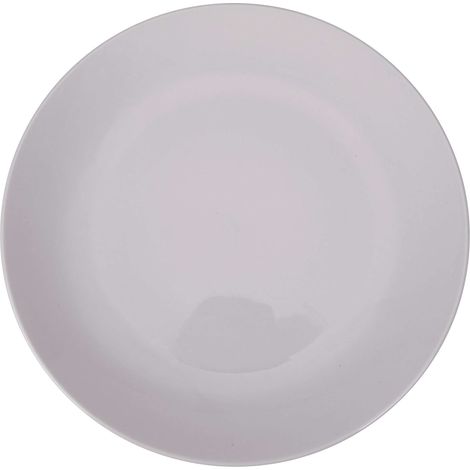 PIATTO PIANO NUVOLA 26 CM BIANCO COUPE (1/2)