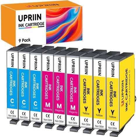 Cartouche d'encre Compatible pour Epson 603XL Cartouche pour XP-2100 XP-2105 XP-2150 XP-2155 XP-3155 XP-4100 XP-4150 XP-4155 WF-2810 WF-2820 WF-2830 WF-2840 WF-2850 (1/5)
