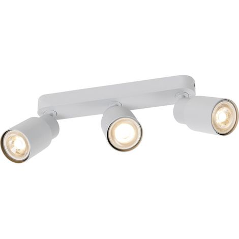 Applique et plafonnier PURI 2.0 Tube long triple 6W GU10 gris - SLV - 1008323 (1/2)