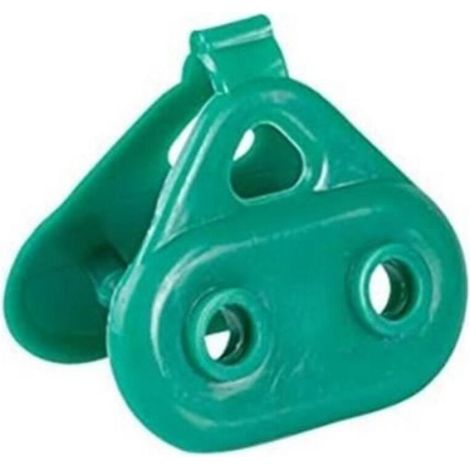 Fixation Brise Vue - Polyéthylène Résistant UV - Pour Filet D'ombrage Et Clôture - 50 Pièces (1/4)