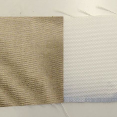 Tenda da Sole per Sormonto Bianco Beige 140 x 250 cm