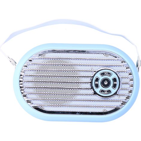 Sada Q6 Mini Mini Enceinte Audio Sans Fil Bluetooth Portable de Bureau Multimédia Bleu (1/5)
