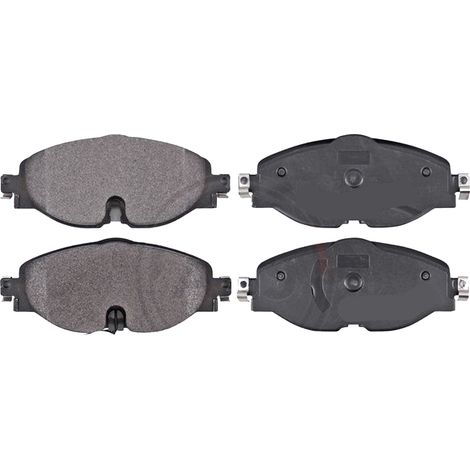 KIT PASTIGLIE FRENO ANTERIORI compatibile con VW CADDY ALLTRACK ORIGIN CASSONE/LIMOUSINE SPAZIOSA (SAA) / PASTIGLIE FRENANTI AUTO OEM 37958, / SOSTITUZIONE DIRETTA / BASSA POLVERE / SILENZIOSO