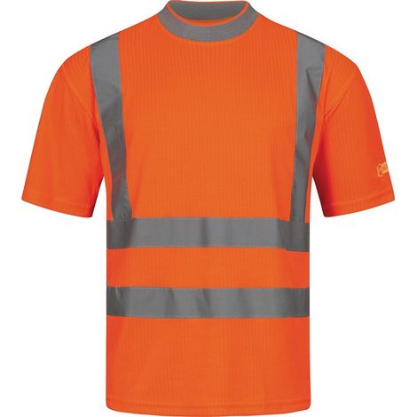 Maglietta di sicurezza BRIAN Gr.M arancione (1/4)
