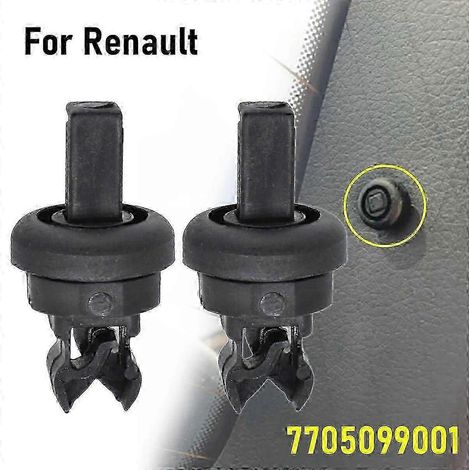 2X Clips For Renault Clio Megane Scenic Laguna Modus MK1 MK2 MK3 1 2 3 Rear Boot Parcel Shelf String Hanger Bracket 7705099001 FN9U1387 (1/5)