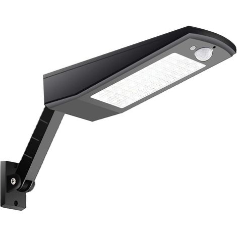 L'éclairage extérieur 48 conduit 900lm capteur lampes led mur solaire ip65 adjustable pole d'urgence étaient imperméables 4 modes de clôture (1/5)