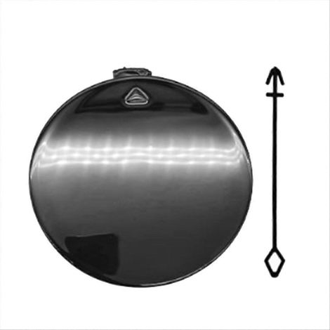 Cache-crochet de remorquage de pare-chocs avant peint 51118060131 pour BMW X5 M F15 (1/5)