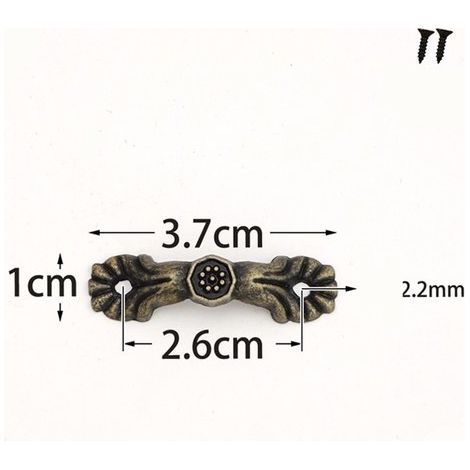 20 pezzi,pomelli per mobili,pomelli per mobili,pomelli vintage per mobili,ferramenta decorativa per mobili,Robusti e decorativi (1/3)