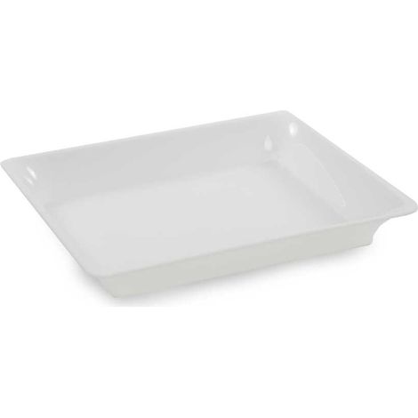 Plateau en Plexiglas gastronorme GN 1/2 325x265x50mm Blanc - Matériel CHR Pro