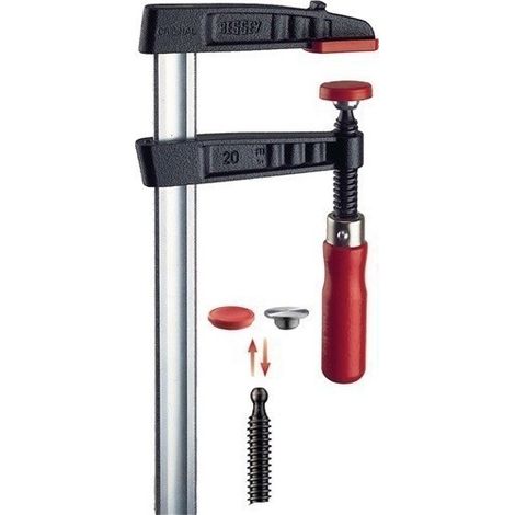 Bessey Sargento de fundición maleable 160 x 80 mm TG16
