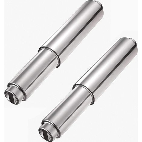 2 Tapones de repuesto universales para soporte de rollo de papel higiénico para accesorios de baño, inodoro y cocina. (1/5)