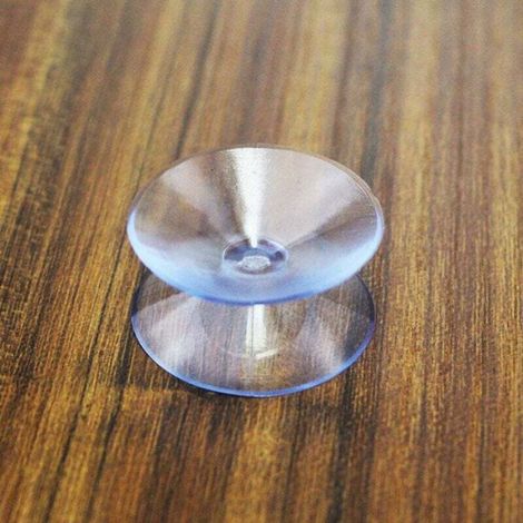Ventouse Double Face - Diamètre 20 mm - Compatible Verre - Installation Facile - Lot de 10 (1/4)