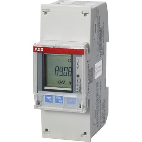 ABB STOTZ S & J COMPTEUR B21 113-100 M BUS DE L'ÉLECTRICITÉ COMPTEUR 7392696001519 2CMA100151R1000