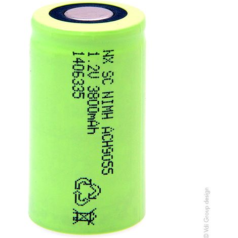 NX - Accus NiMH ls SC 1.2V 3800mAh FT