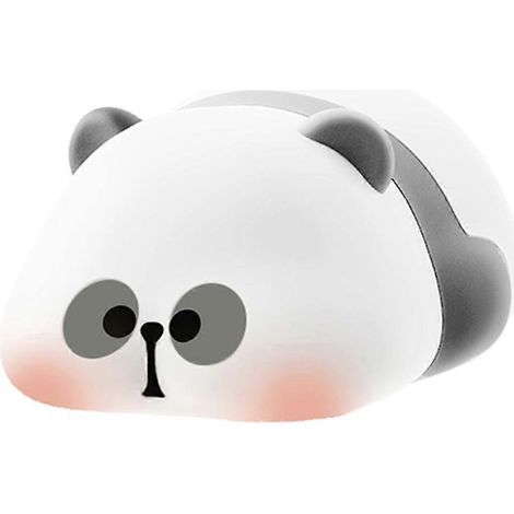 Veilleuse Panda, veilleuse tactile en silicone à 3 niveaux d'intensité - (1/5)