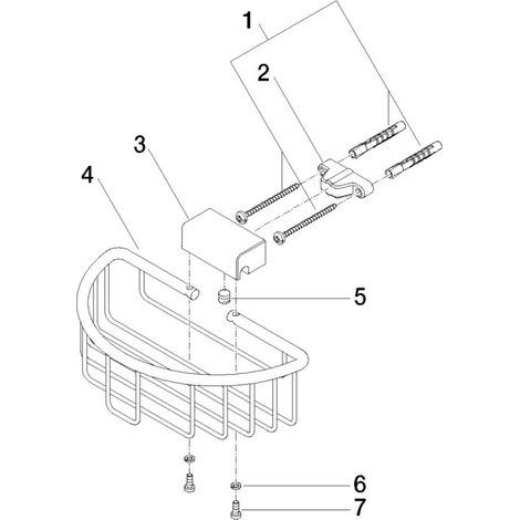 DORNBRACHT 83290970-39 Douchette pour montage mural SÉRIE NEUTRE