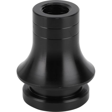 Bague de maintien de soufflet en alliage d'aluminium M12x1.25 pour levier de vitesses, adaptateur pour boîte manuelle, noir. (1/5)