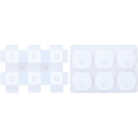Moule en silicone pour touches de clavier, moule en silicone pour clavier, revêtement en résine, moule en époxy pour miroir (1/5)