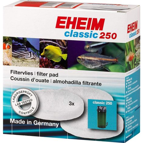 Eheim AEH2616135 Classic 250 - Tampone filtrante, Pacco da 3