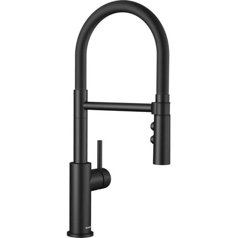 miscelatore con doccetta nero opaco - 525793 - blanco