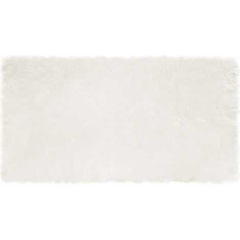 Maison Exclusive - Alfombra de de oveja sintética TAFALLA 80 x 15