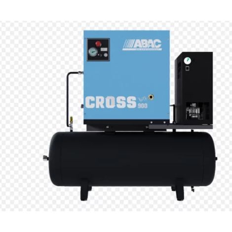 CROSS 900 7,5kW 10Bar 400/50 200L Vessel VSD screw compressor (1/3)