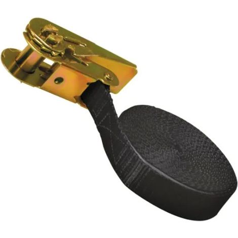 Cinghia a cricchetto 5 m x 25 mm con tenditore, 400 kg