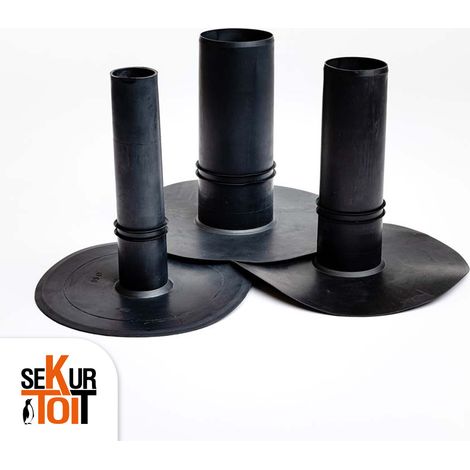 EP verticale EPDM – diamètre 100 mm – évacuation toiture plate - SEKURTOIT (1/2)
