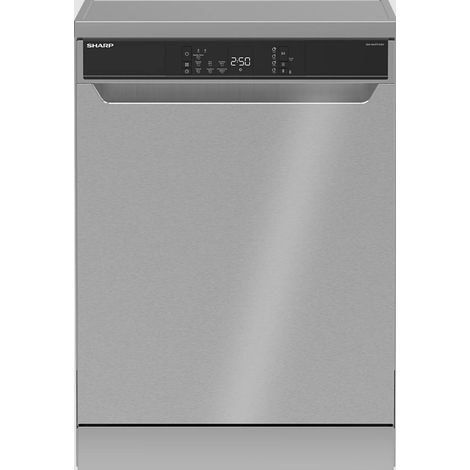 Lave-vaisselle 60cm 16 couverts 45db inox - Sharp - QWNA1FF45D6I (1/5)