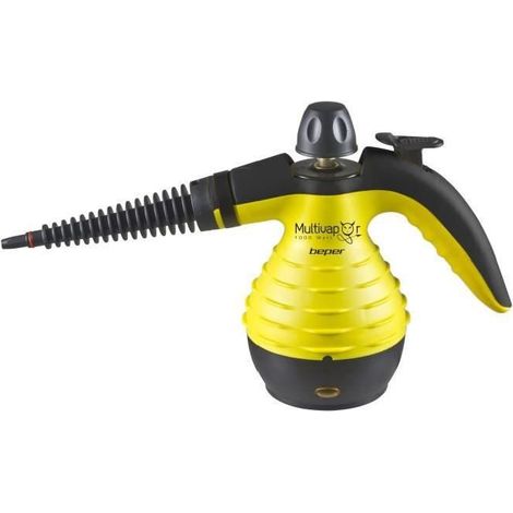 BEPER 50700 Limpiador a vapor de 1050 W, amarillo y negro (1/3)