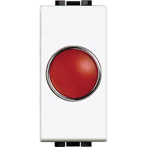 Bticino LivingLight portalampada spia rosso N4371R (1/4)