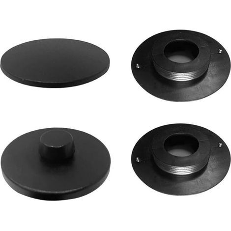 16 clips para alfombrillas de coche, hebillas para alfombrillas de coche, soportes de plástico, accesorios para coche, aptos para la mayoría de alfombrillas de coche, para apertura de 25 mm (1/5)