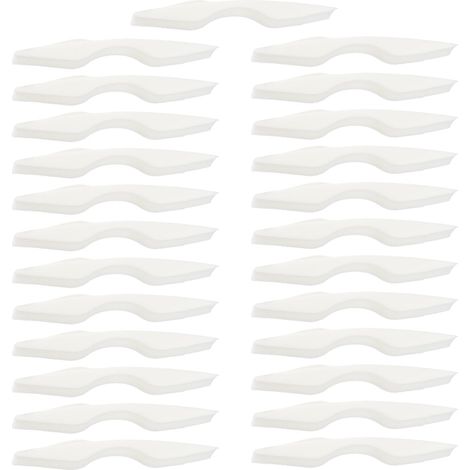25 almohadillas nasales, de espuma adhesiva, suaves para gafas, cómodas para mascarillas, para uso en exteriores. (1/5)