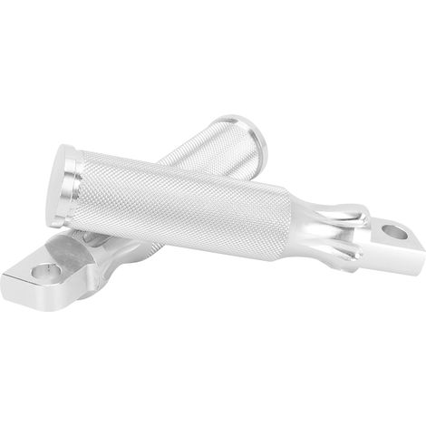 Repose-pieds moto en alliage d'aluminium argenté pour Nightster XL1200N 2007-2012 (1/5)