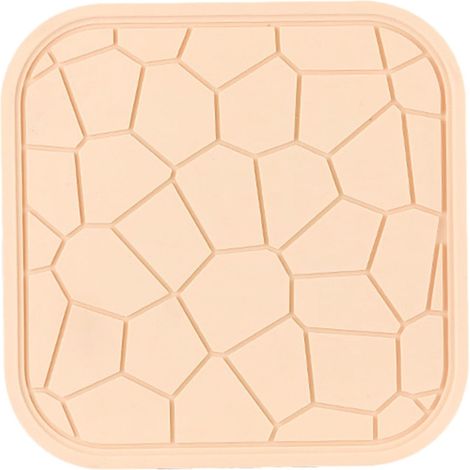 Placemat En Silicone - 18 x 18 cm - Protection Thermique Et Antidérapant Pour Table De Cuisine - Lot De 1 (1/5)
