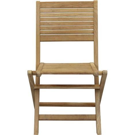 ORATOR - sedia da giardino pieghevole in legno di teak (1/4)