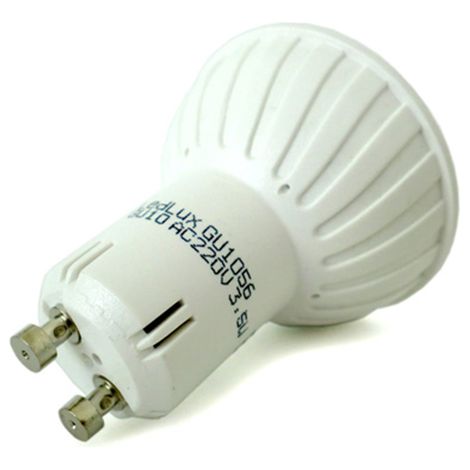 Faretto Lampada LED GU10 3,5W = 30W 220V Bianco Caldo 36 SMD 2835 (1/3)