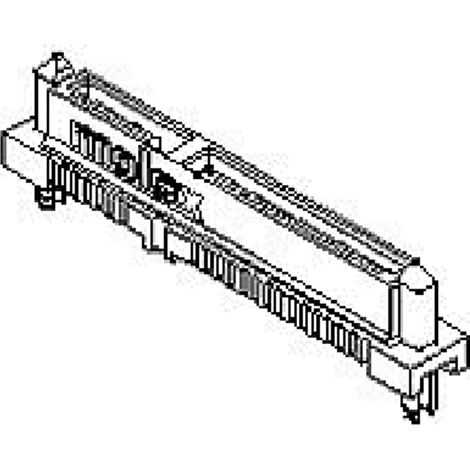 Molex Einbau-Buchsenleiste (Standard) Polzahl Gesamt 22 Rastermaß: 1.27 mm 877131001 1 St. Tray