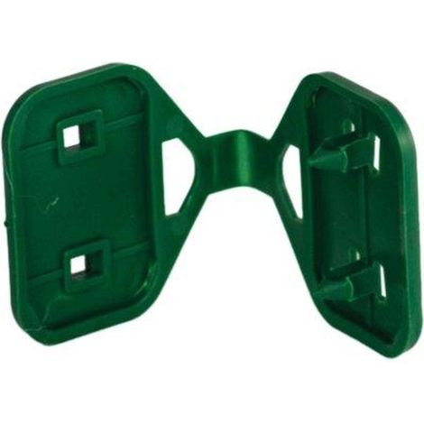 Placchette Fermarete a 2 Punte 50 Pezzi Verdi