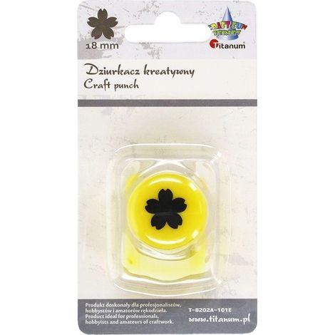 Kreativer Stanzer 18 mm 5 Blumen (1/4)