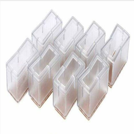Protectores Para Patas De Muebles - Silicona Antideslizante - Para Suelos Duros - Fácil Instalación Sin Pegamento - 8 Unidades (1/5)