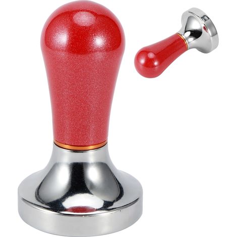 Tasseur à café domestique en alliage d'aluminium, accessoire pour machine à café rouge (1/5)