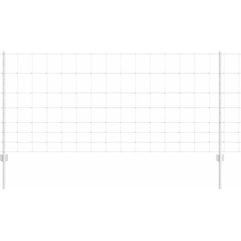 Maison Exclusive - Wildzaun mit Pfosten 25 x 1 m (B x H) Feuerver