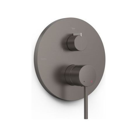 Pièce apparente pour boîtier encastré Rapid‑box 3 voies Study Graphite - TRES 26227310GR