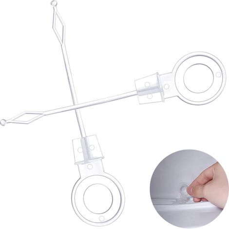 APEX Lot de 2 ventouses universelles pour orifice de vidange de réfrigérateur-congélateur, pour orifice de vidange de réfrigérateur (1/5)